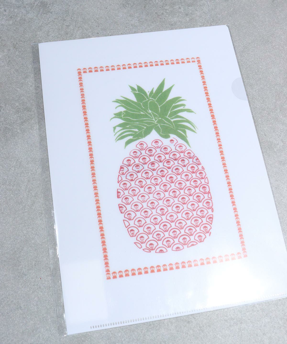 クリアファイル(パイナップル)