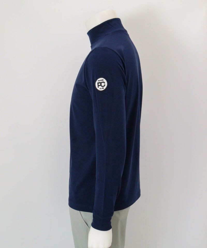 メンズ】ロゴ刺繍起毛ハイネックプルオーバー|ピッコーネクラブ