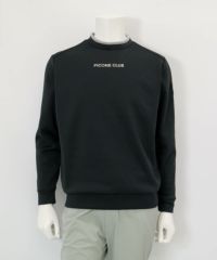 【メンズ】裏起毛ジャージープルオーバー（ブラック）