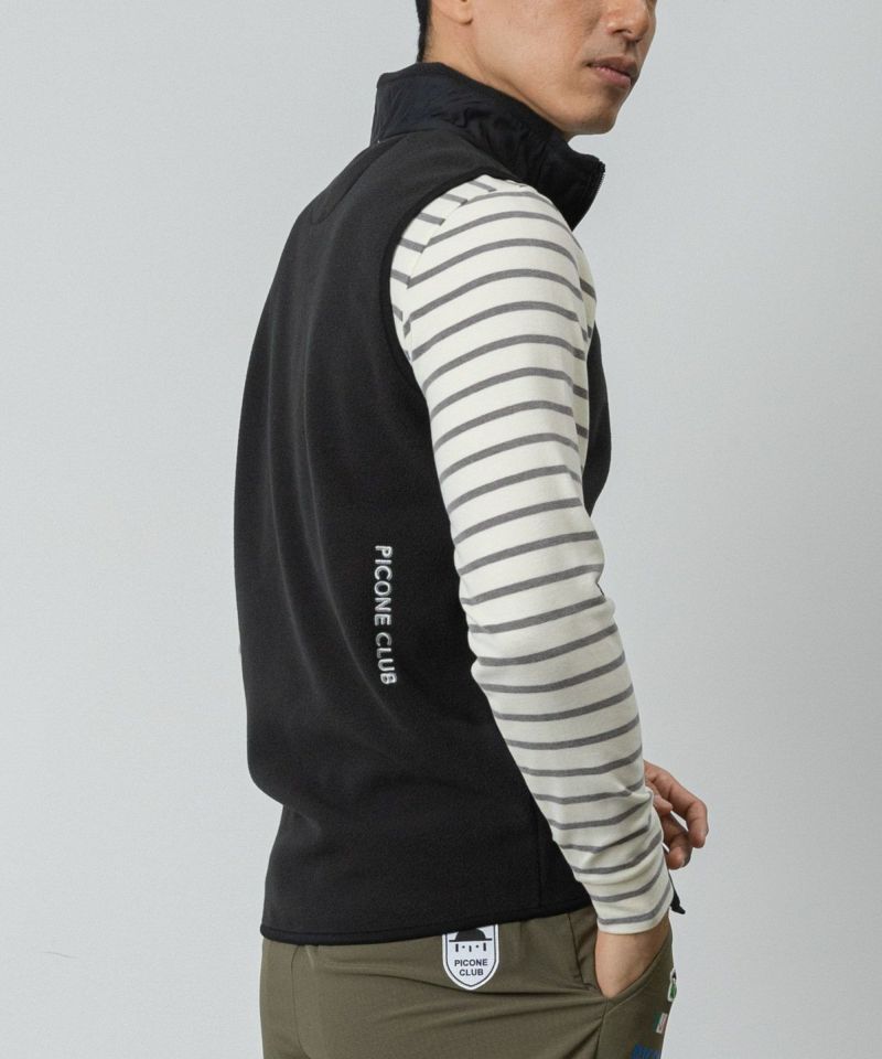 メンズ】制電フリースジップベスト|ピッコーネクラブ - ゴルフウェアや