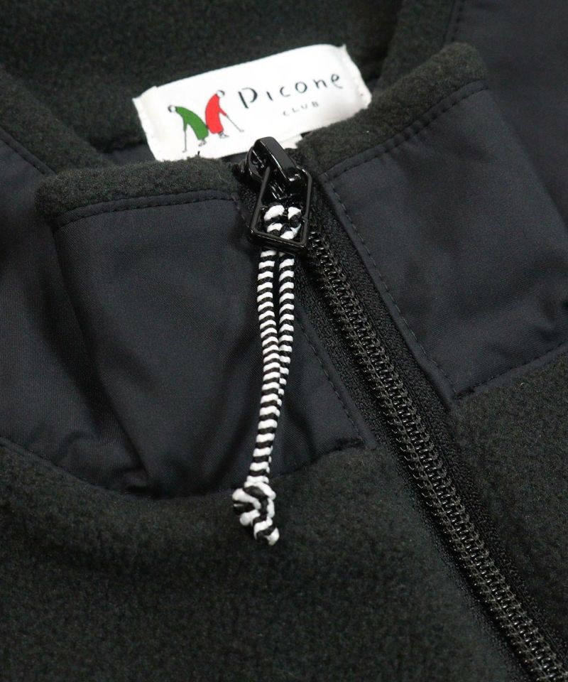 メンズ】制電フリースジップベスト|ピッコーネクラブ - ゴルフウェアや