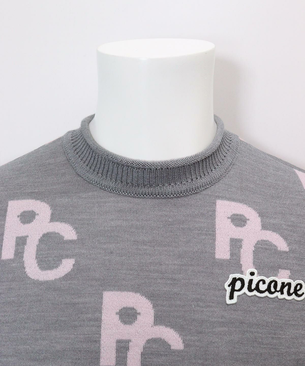 首元(ライトグレー)