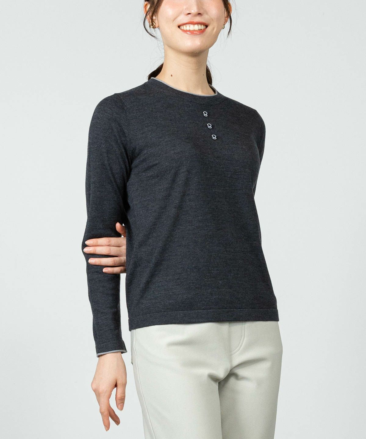 モデル着用画像(グレー)