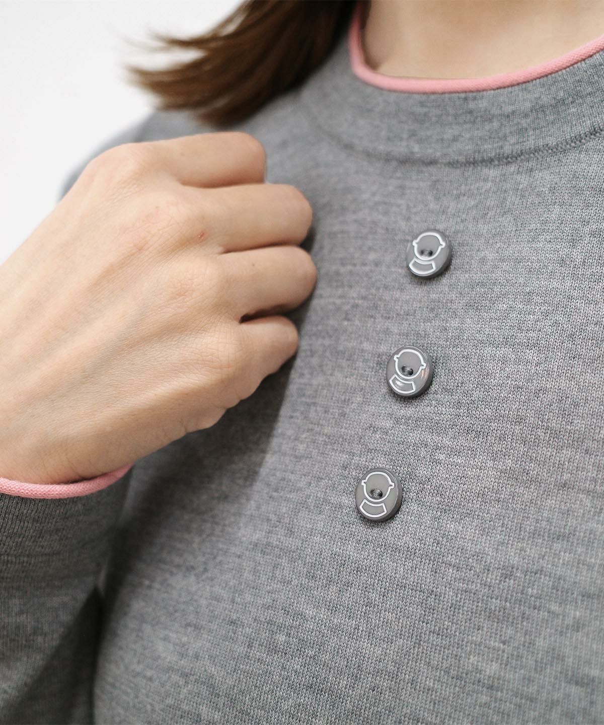 モデル着用画像(ライトグレー)