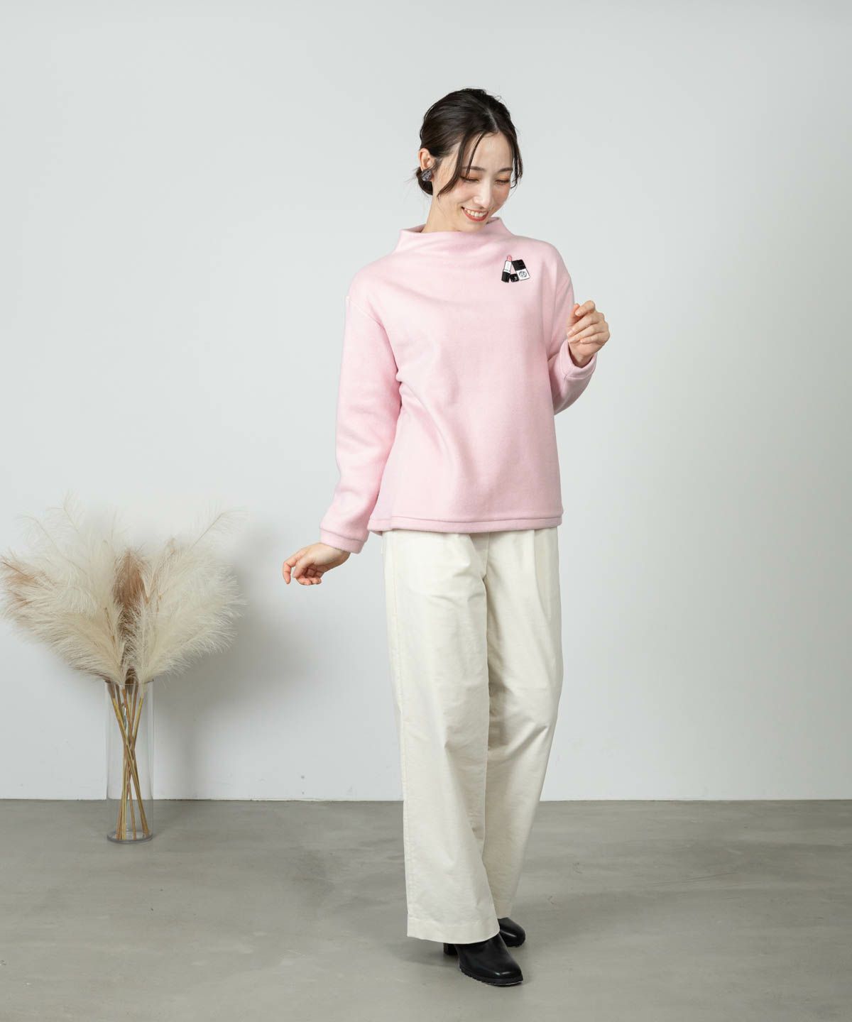 モデル着用画像（ピンク）