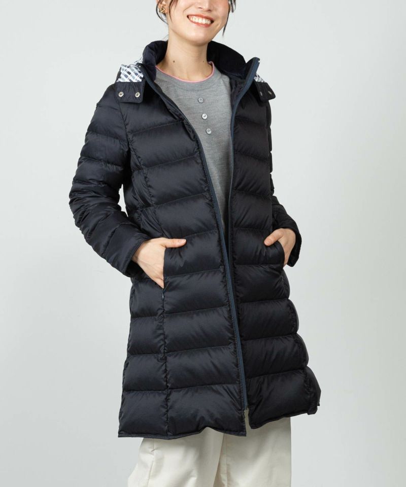 オンラインストア・店舗限定商品】フード付撥水ダウンコート|スタジオ