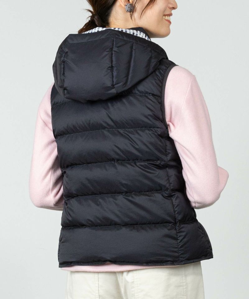 オンラインストア・店舗限定商品】フード付撥水ダウンベスト|スタジオ