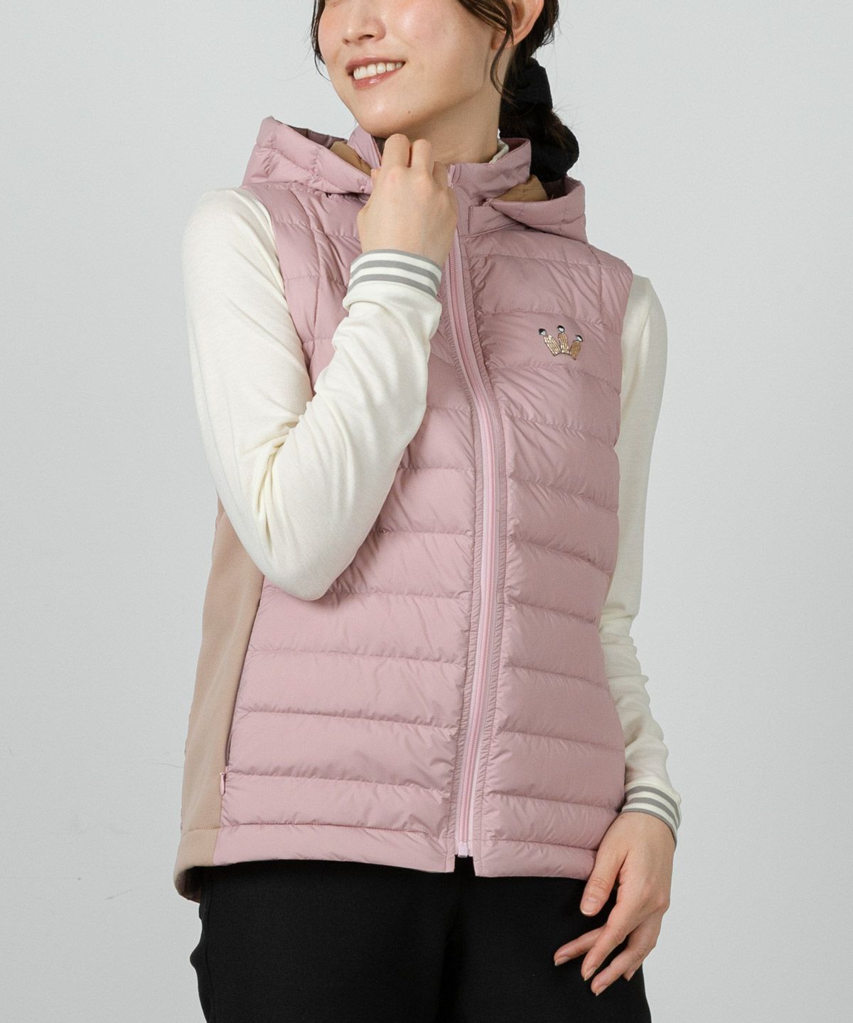 モデル着用画像（ピンク）