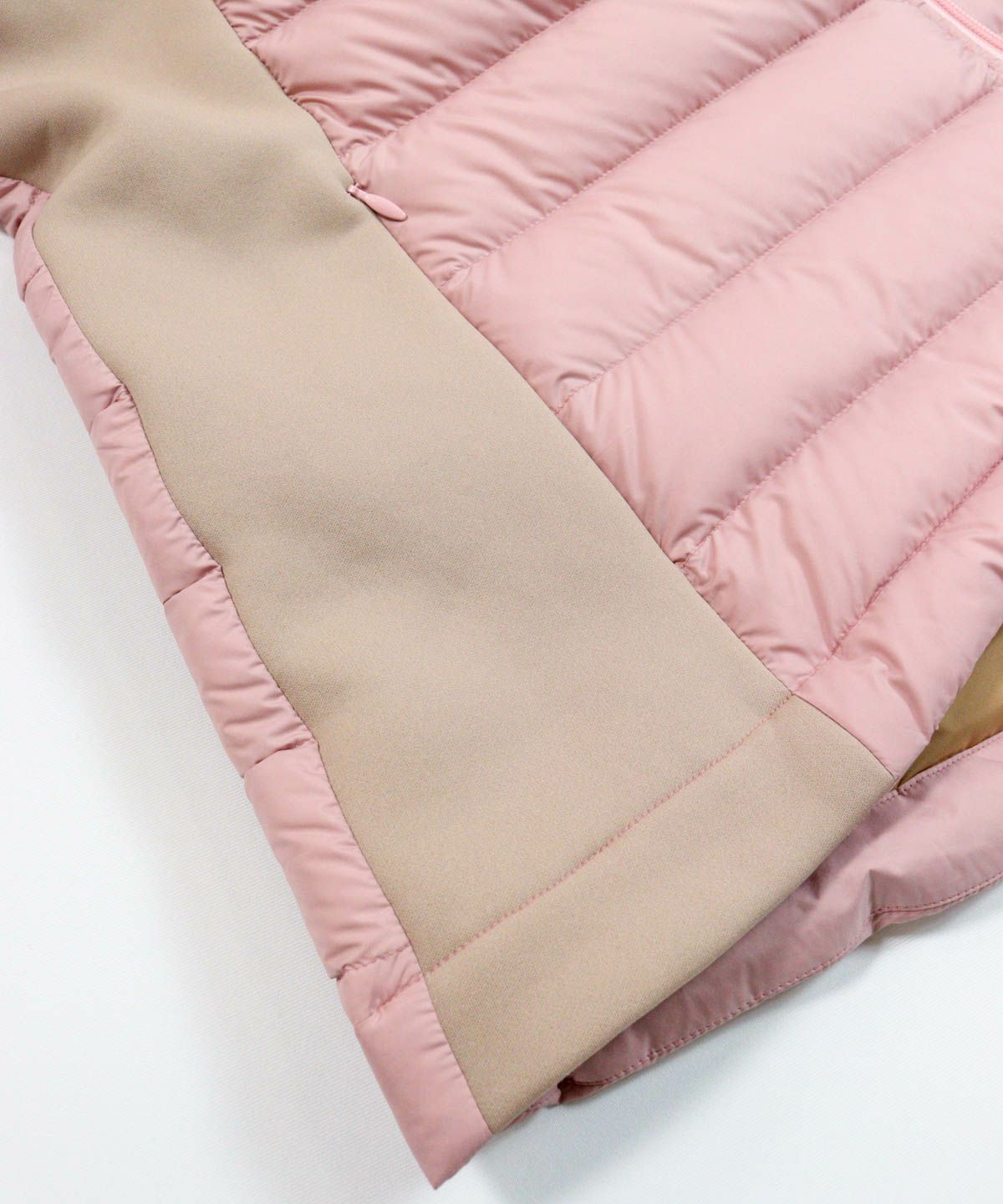 生地切替部分（ピンク）