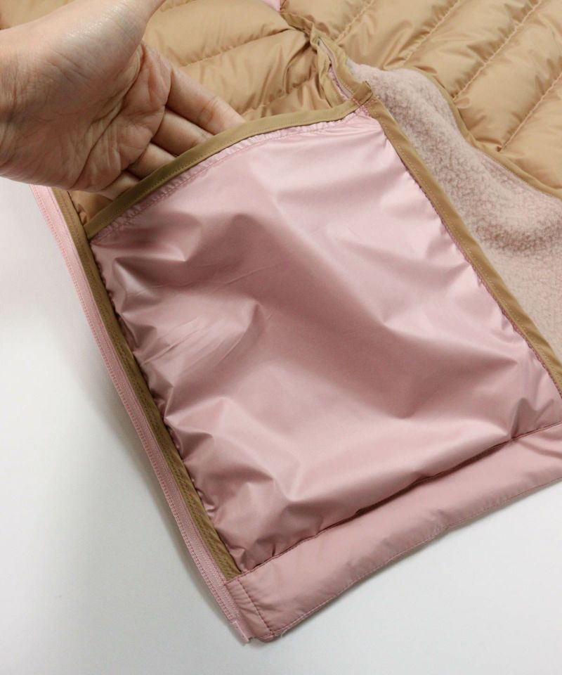内側ポケット部分（ピンク）