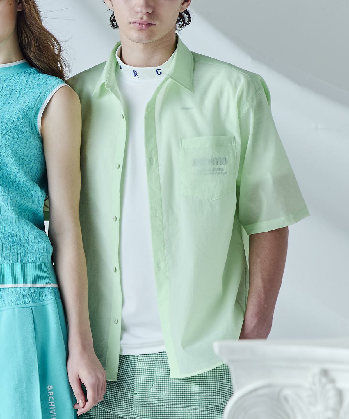 メンズ】撥水冷感シアーシャツ|アルチビオ - ゴルフウェアや婦人服通販