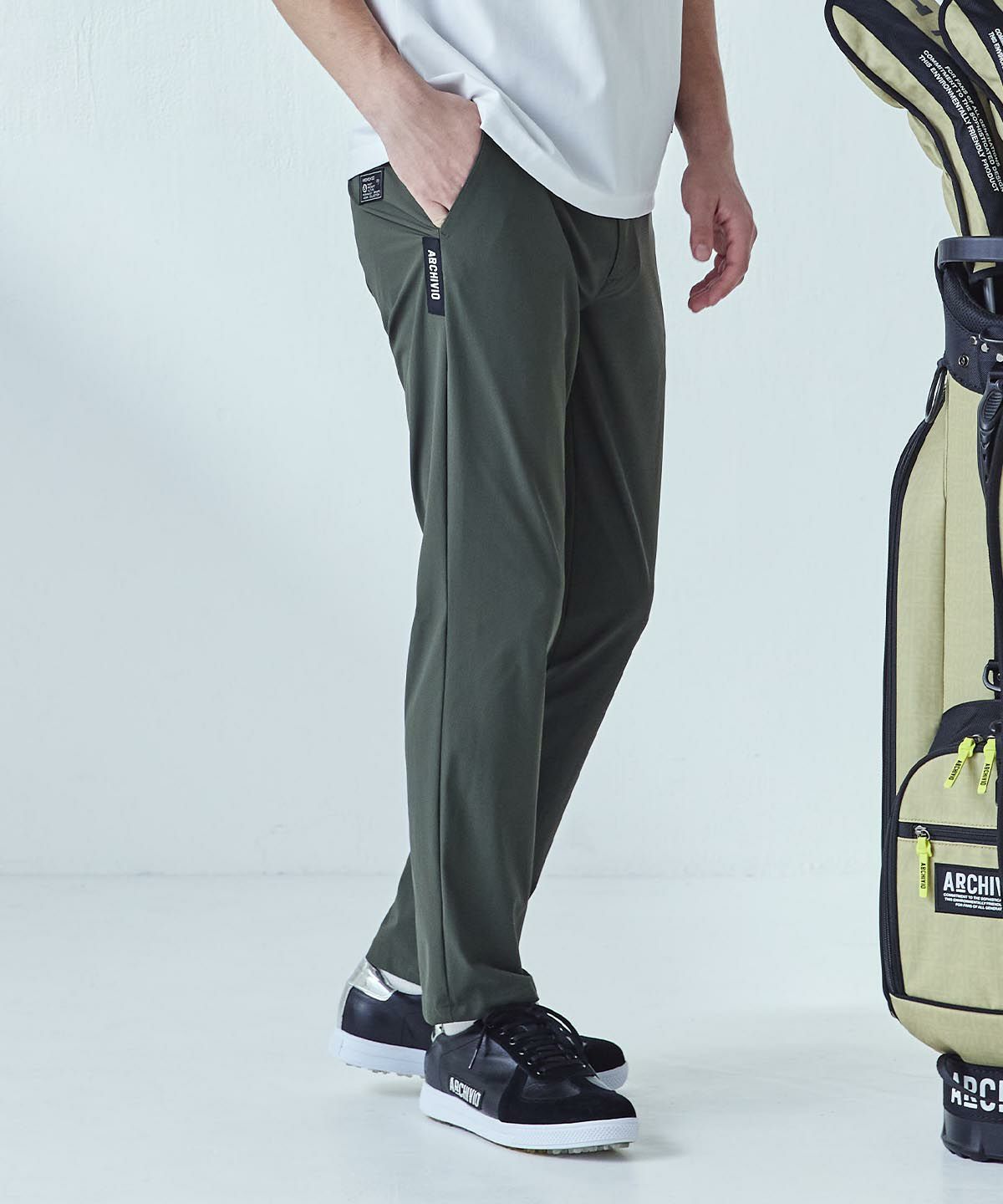 メンズ】UV冷感テーパードパンツ|アルチビオ - ゴルフウェアや婦人服通販