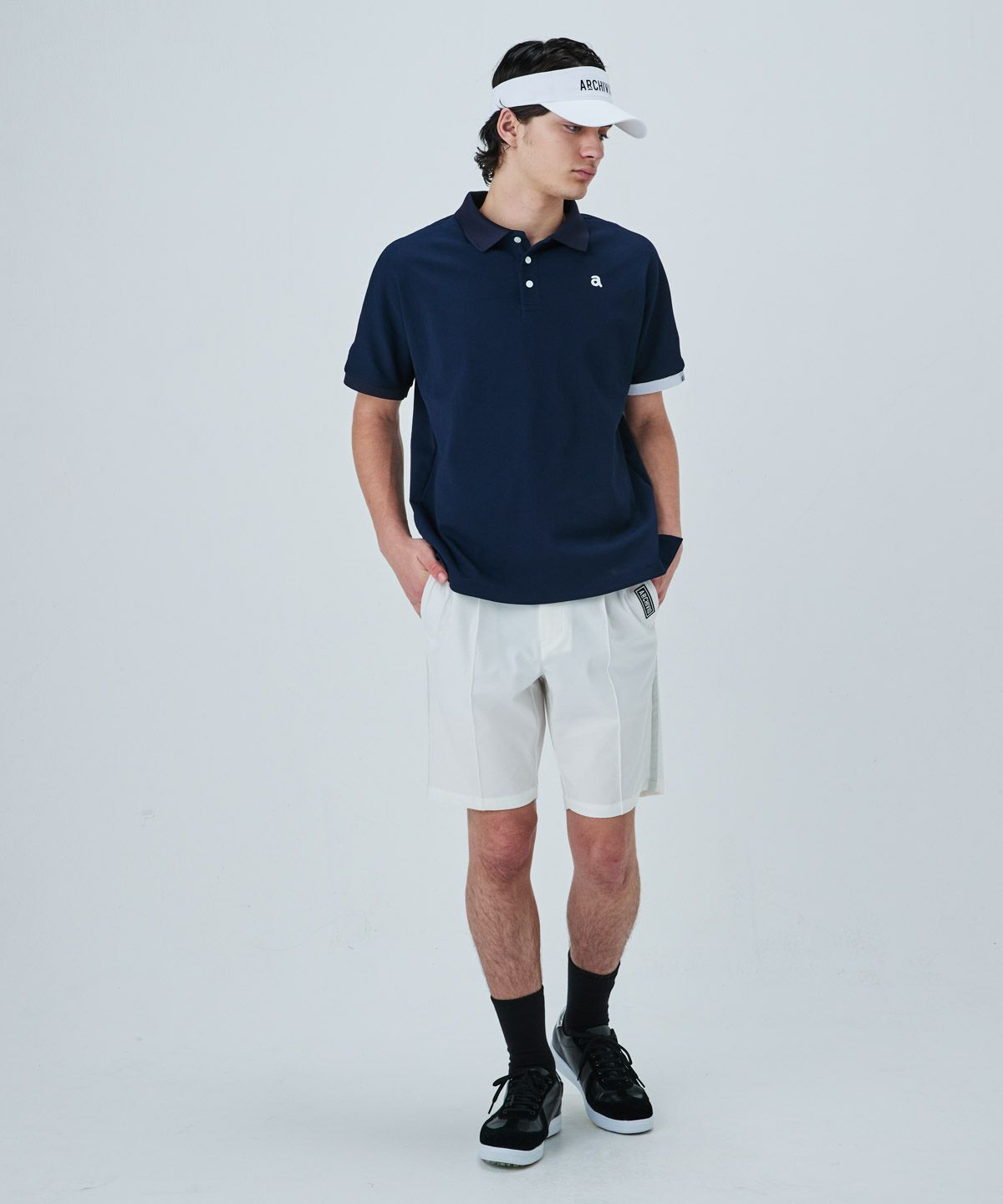 モデル着用画像(ブラック×ブルー)