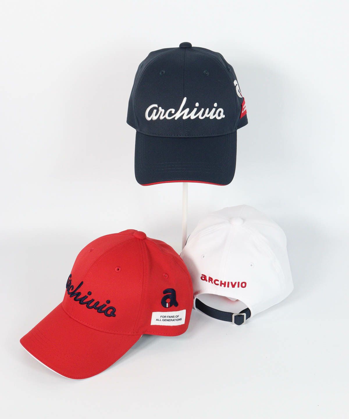 ロゴ刺繍撥水キャップ|アルチビオ - ゴルフウェアや婦人服通販