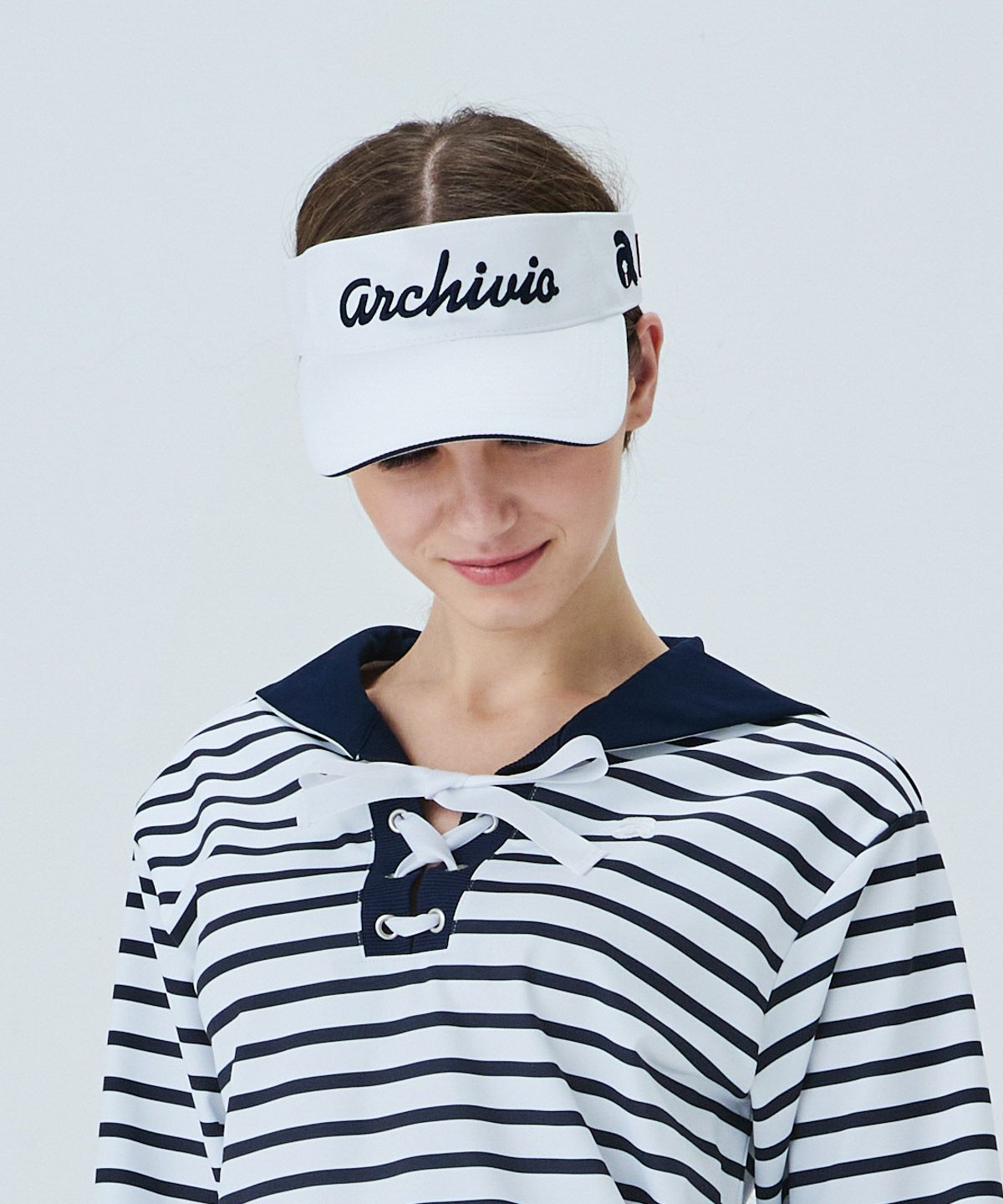 ロゴ刺繍サンバイザー|アルチビオ - ゴルフウェアや婦人服通販