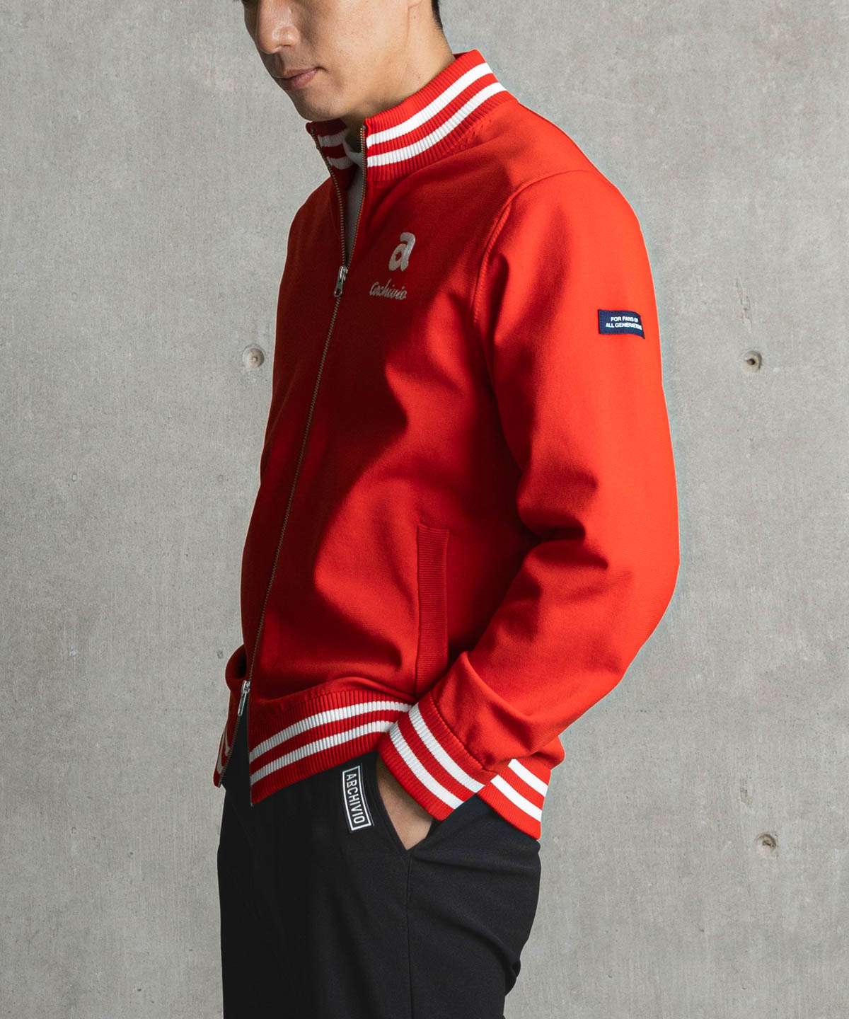 モデル着用画像(ネイビー)