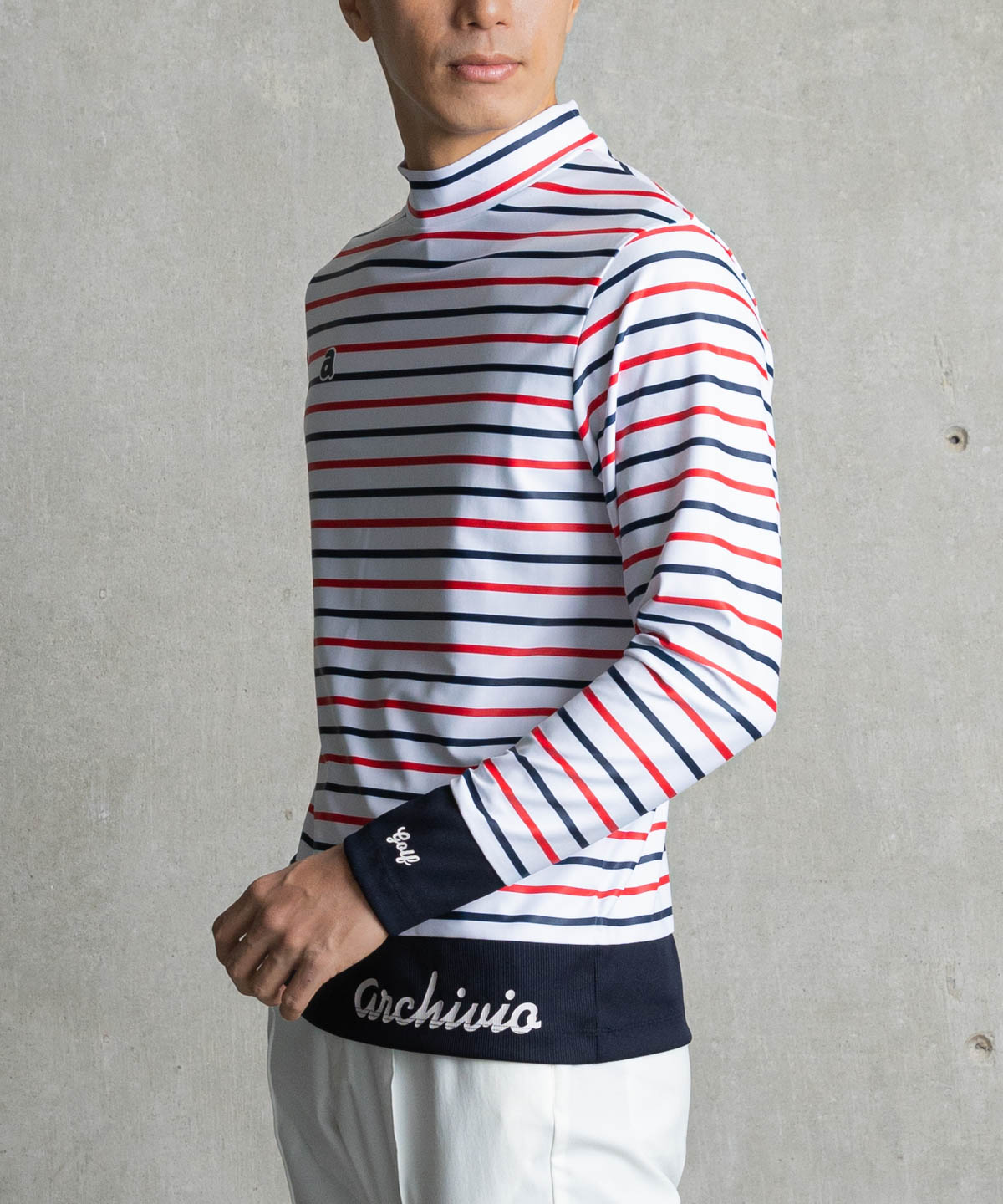 モデル着用画像(ネイビー)