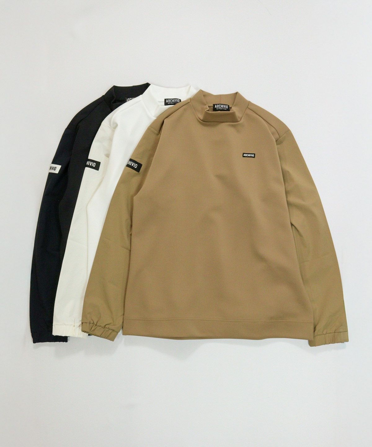 メンズ】袖切替UV冷感モックネックプルオーバー|アルチビオ - ゴルフ