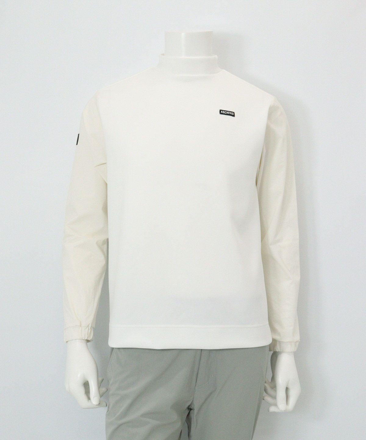 メンズ】袖切替UV冷感モックネックプルオーバー|アルチビオ - ゴルフ