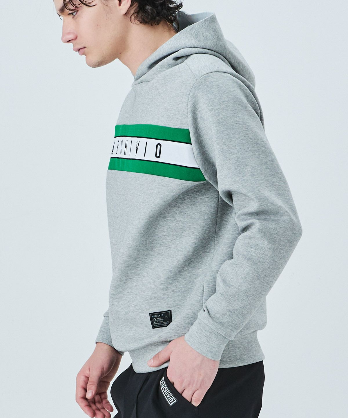 メンズ】ニットロゴフードパーカー|アルチビオ - ゴルフウェアや婦人服通販