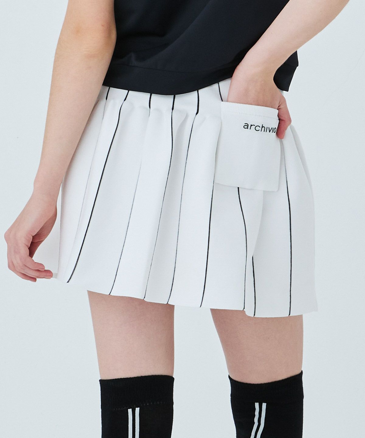 ボリュームニットスカート|アルチビオ - ゴルフウェアや婦人服通販