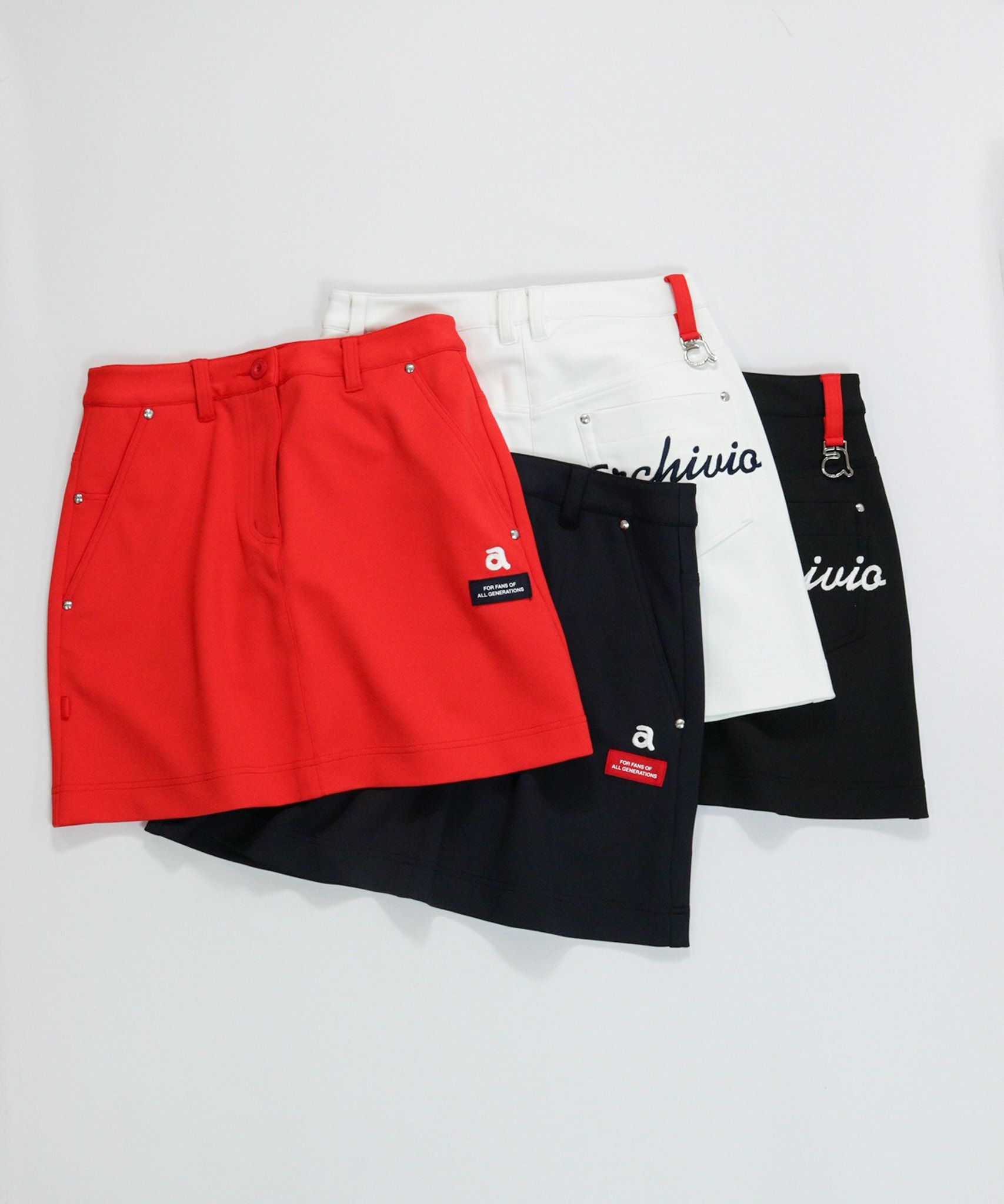 UV速乾ストレッチポンチスカート|アルチビオ - ゴルフウェアや婦人服通販