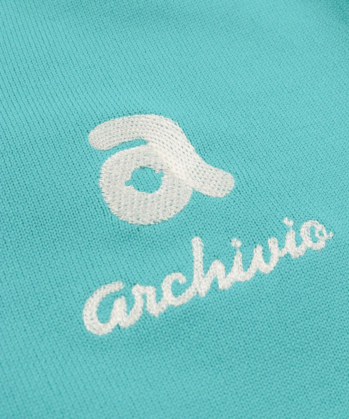 バック刺繍ニットブルゾン|アルチビオ - ゴルフウェアや婦人服通販