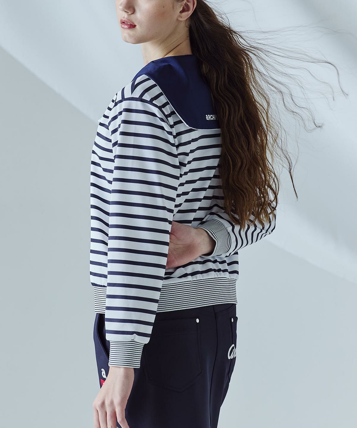 セーラーカラーUVプルオーバー|アルチビオ - ゴルフウェアや婦人服通販