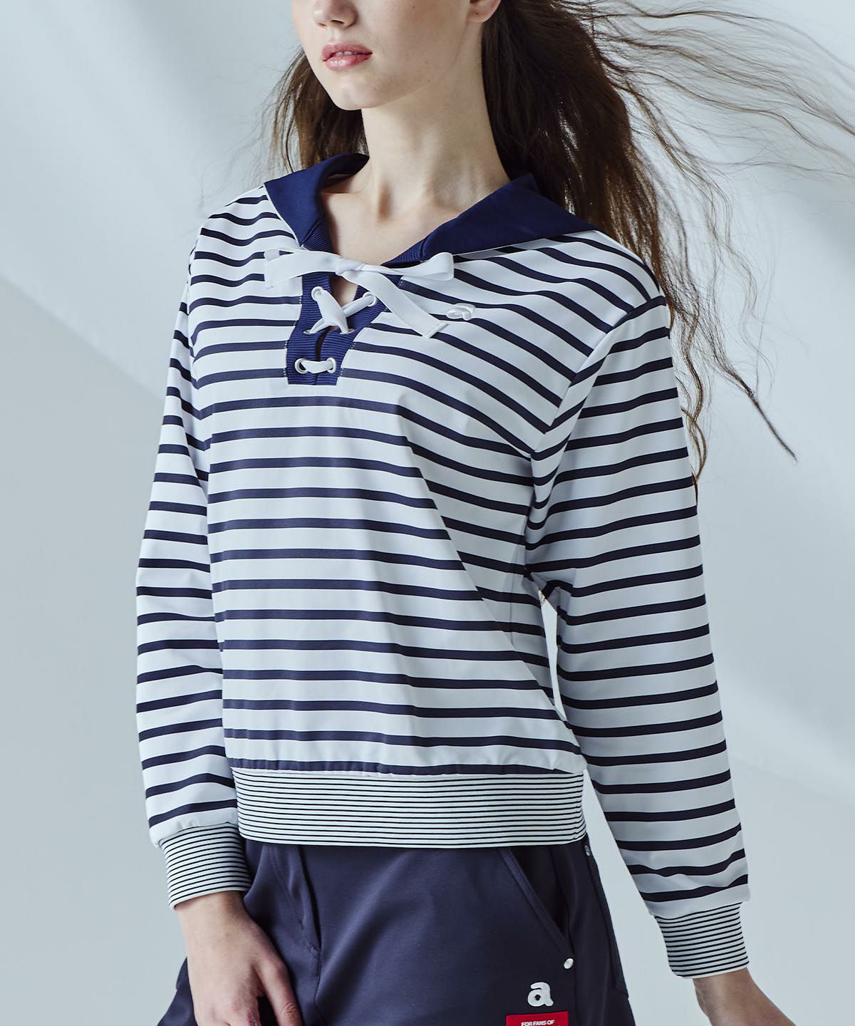 セーラーカラーUVプルオーバー|アルチビオ - ゴルフウェアや婦人服通販