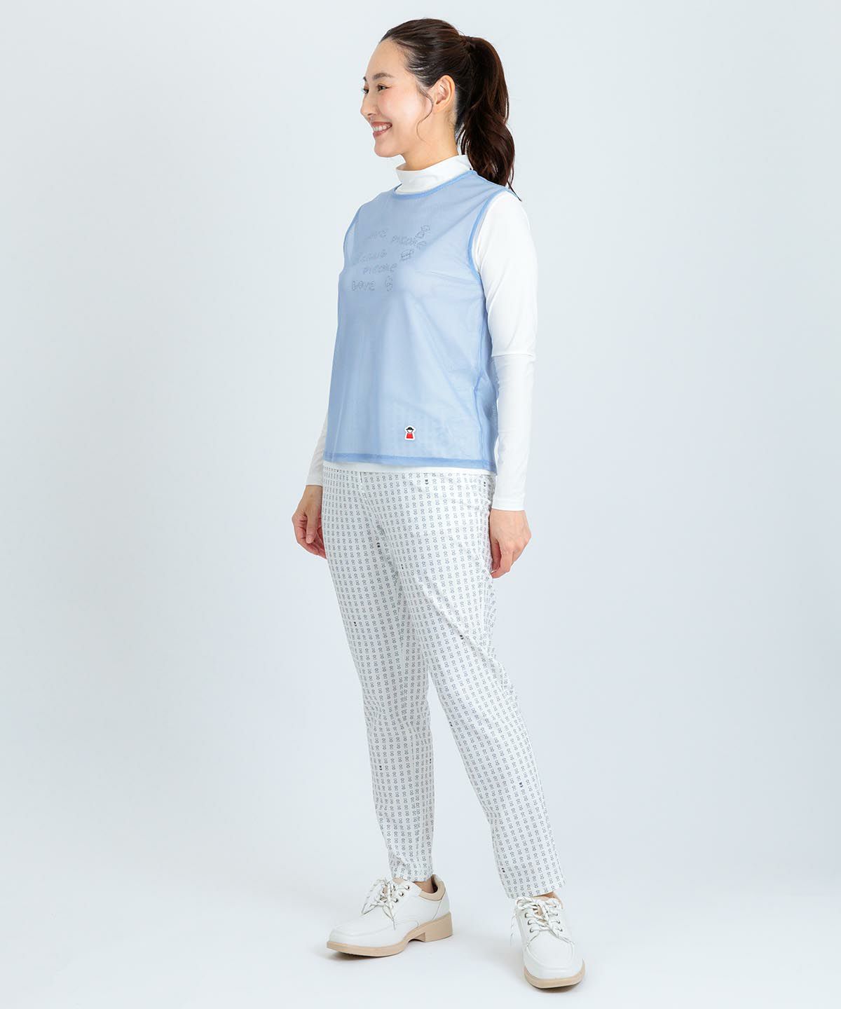 総柄プリントUV冷感パンツ|ピッコーネクラブ - ゴルフウェアや婦人服通販