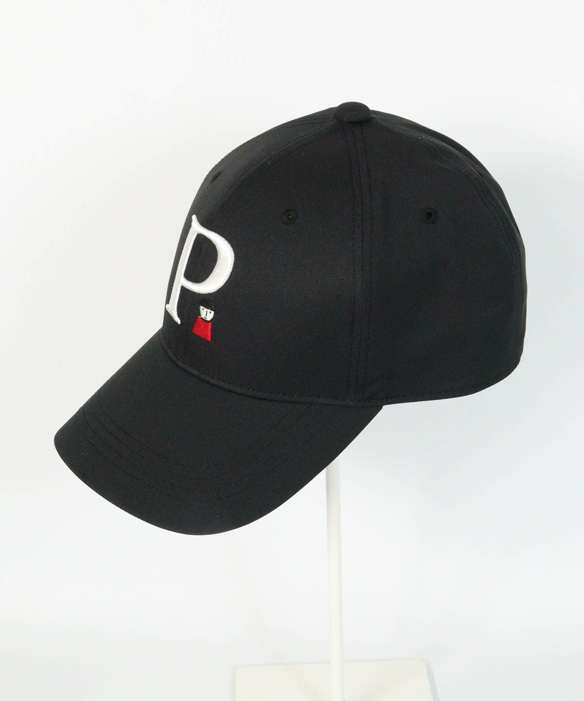 Pロゴ撥水キャップ（ブラック）