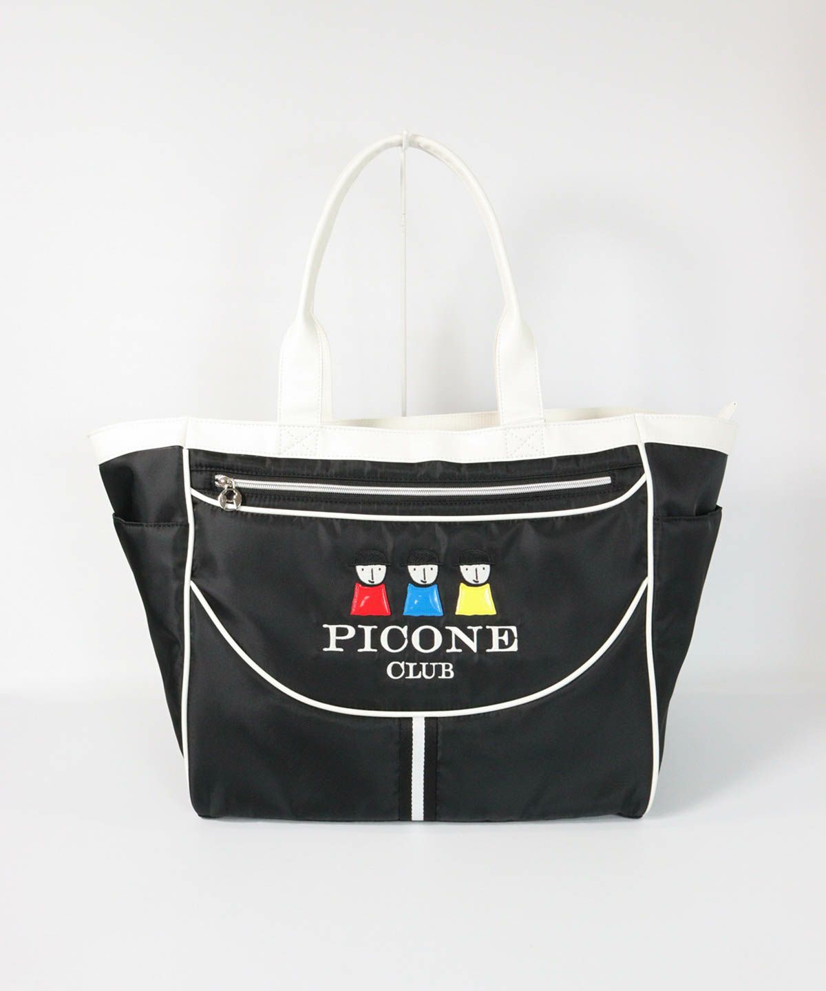 モノトーンボストンバッグ（ブラック）