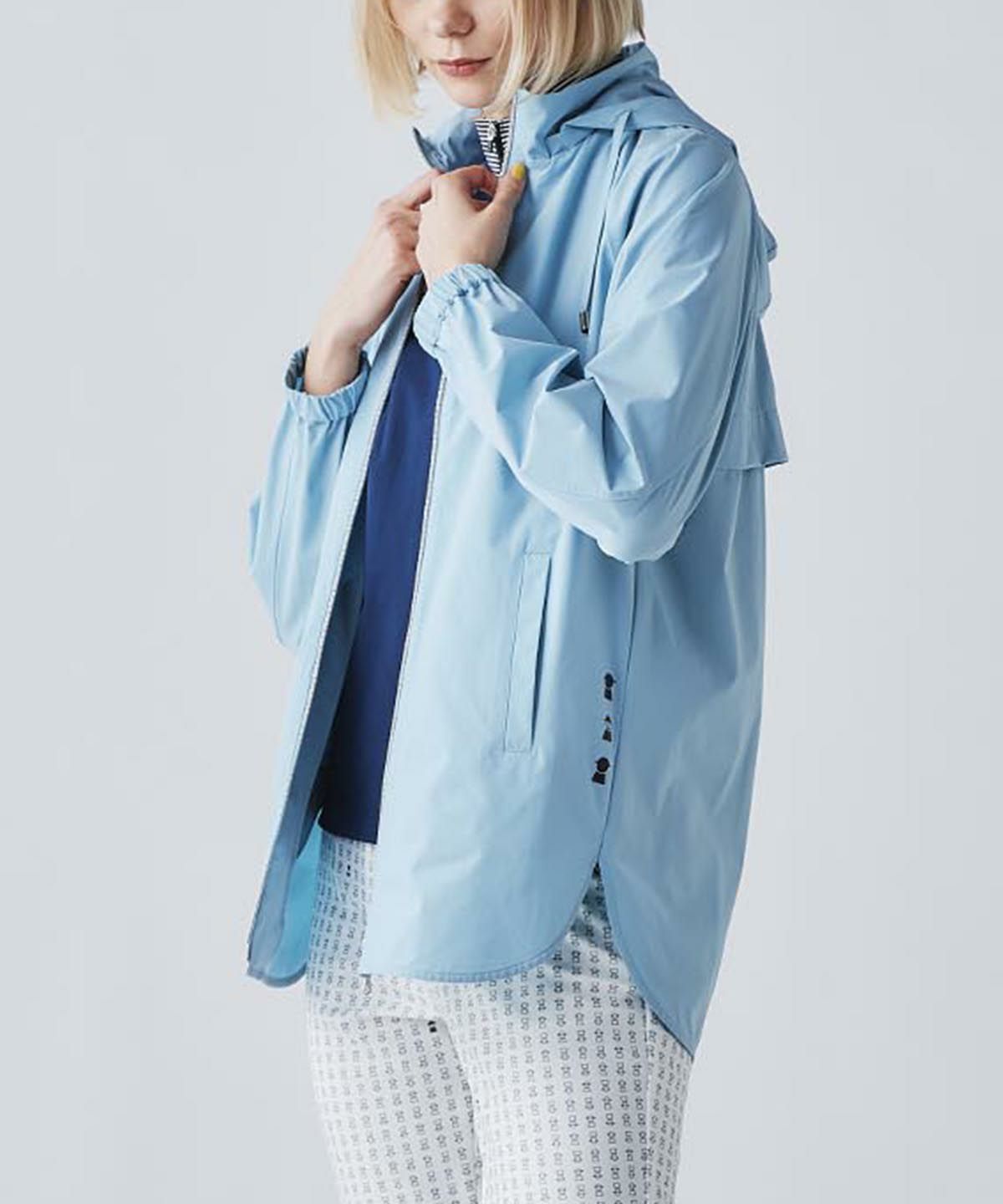 UV撥水フード付ジップブルゾン|ピッコーネクラブ - ゴルフウェアや婦人