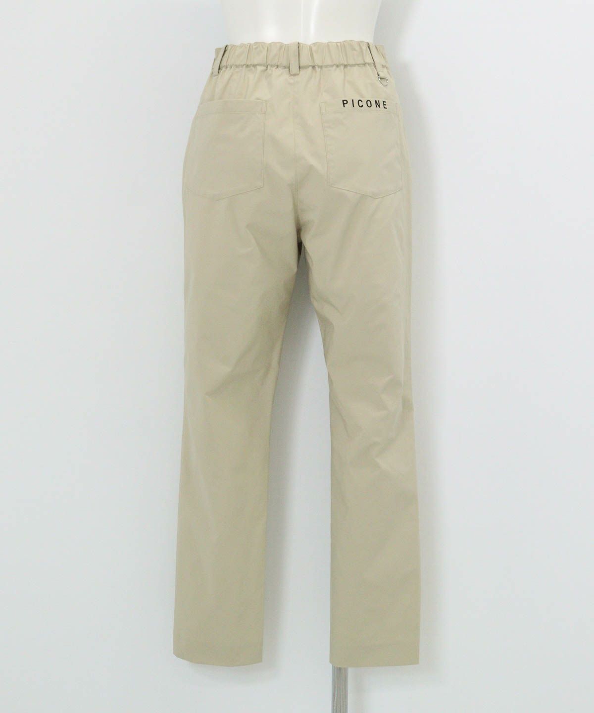 UV冷感スパンライクチノパンツ後（ベージュ）