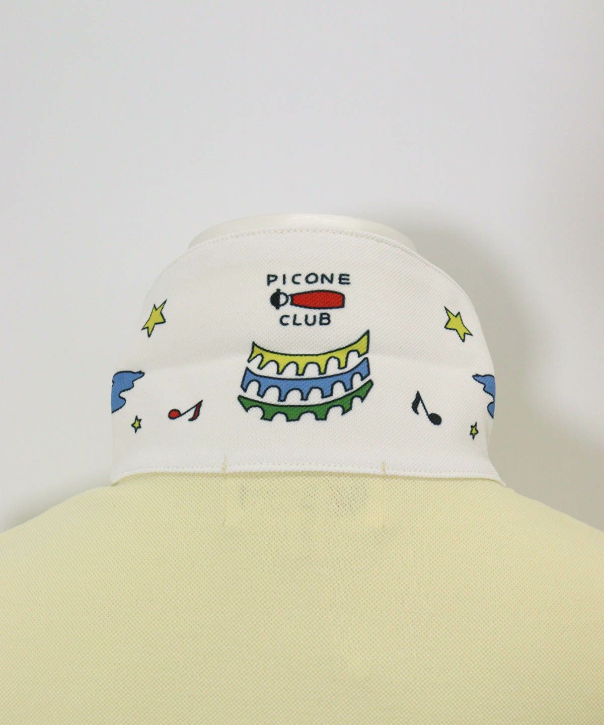 襟裏後（イエロー）