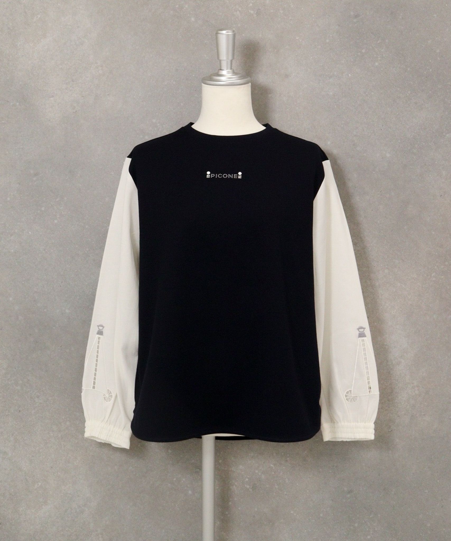 袖切替ポンチプルオーバー|スタジオピッコーネ - ゴルフウェアや婦人服通販