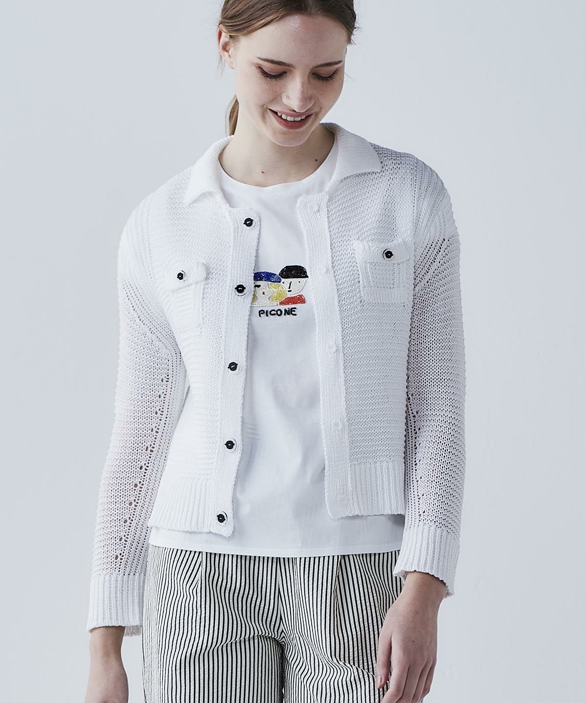 モデル着用画像(ホワイト)